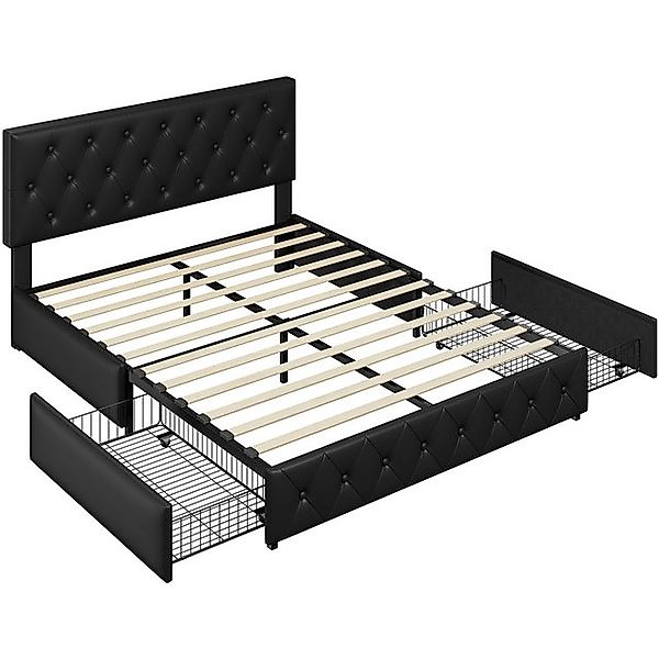 Yaheetech Polsterbett 140/160 x 200 cm, günstig online kaufen