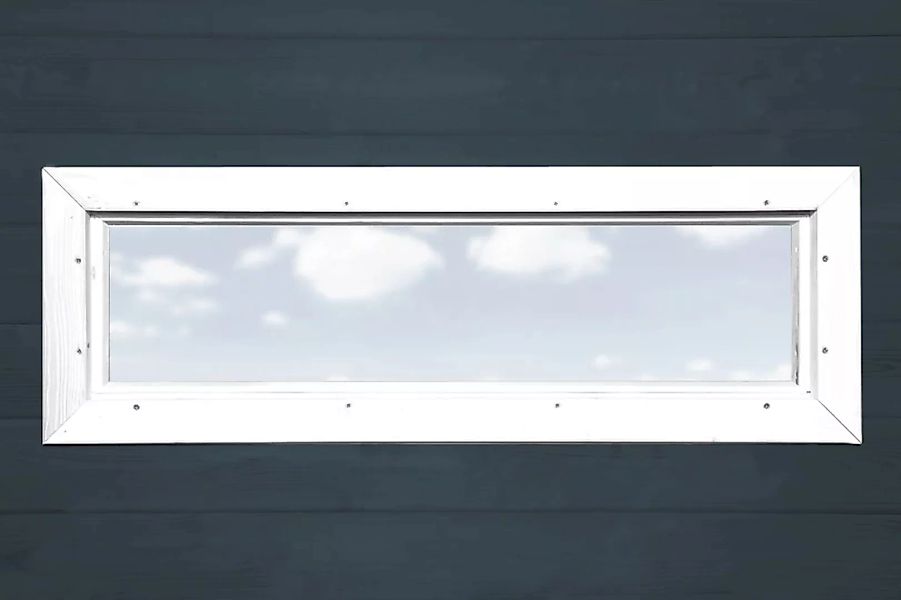 Weka Einzelfenster Weiß B x H: 125 x 40 cm für Wandstärke 21/28 mm günstig online kaufen