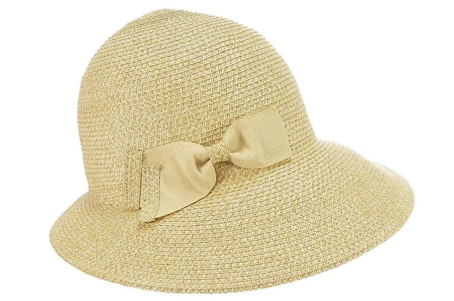 Seeberger Strohhut knautschbare melierte Schute UV-Schtuz günstig online kaufen