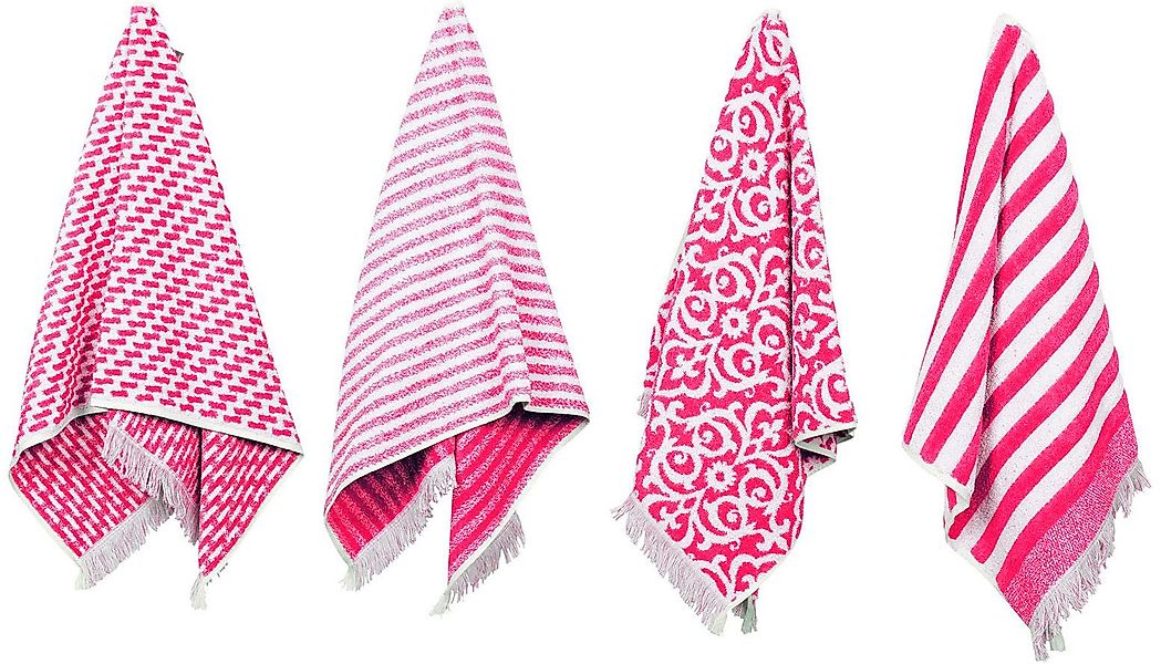 PAD Gästehandtuch Family, Frottee (Set, 12-St), günstig online kaufen