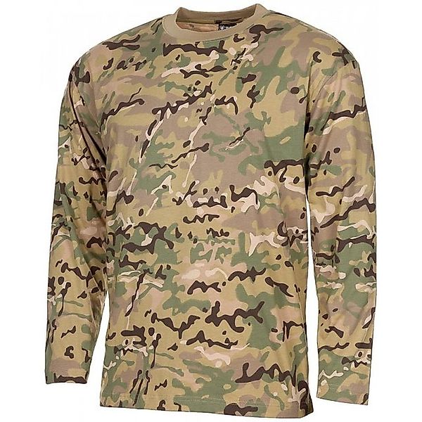 MFH Langarmshirt US Shirt, langarm, operation-camo, 170 g/m² - M (1-tlg) günstig online kaufen