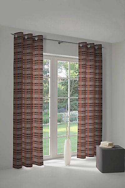 Wirth Vorhang "Laufenberg" Ösen 1 Stk. tlg. günstig online kaufen