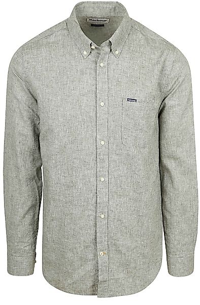 Barbour Shirt Nelson Tailored Grün - Größe M günstig online kaufen