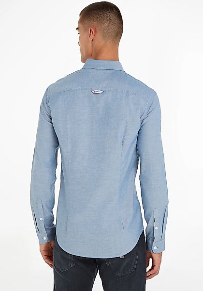 Tommy Jeans Langarmhemd TJM Slim Stretch günstig online kaufen
