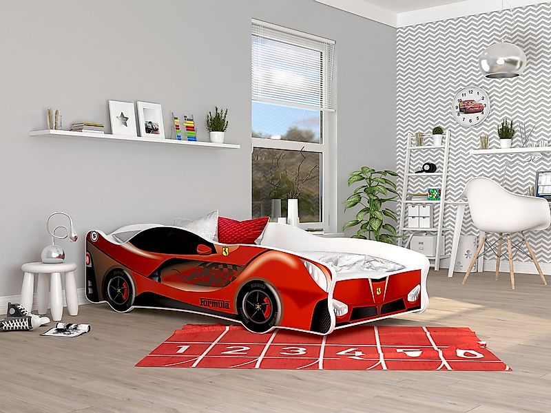 AJKmeble Autobett Kinderbett Jugendbett 80x160cm Gamerbett 18 DESIGNS WÄHLB günstig online kaufen
