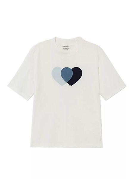 Blue Hearts Mock T-shirt günstig online kaufen