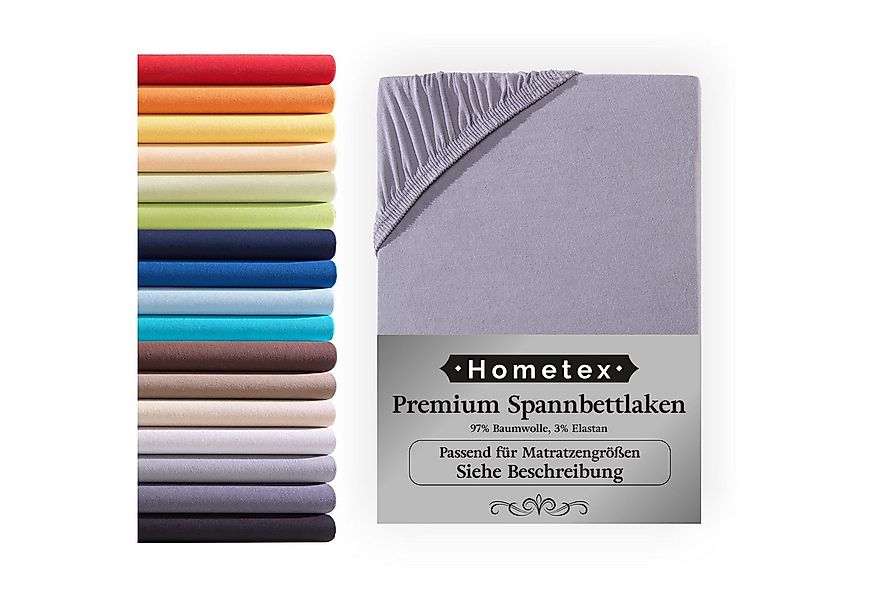 Hometex Premium Textiles Spannbettlaken Premium Boxspringbett Spannbetttuch günstig online kaufen