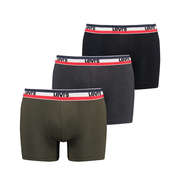 Levis Boxershorts "LEVIS MEN SPRTSWR LOGO BOXER BRIEF 3P" Packung, 3er Pack günstig online kaufen