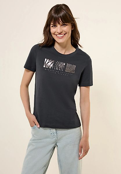 Cecil T-Shirt, aus reiner Baumwolle günstig online kaufen
