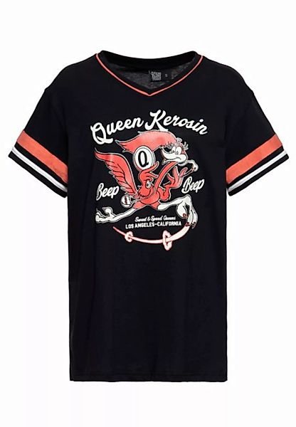 QueenKerosin T-Shirt Beep Beep im College-Stil günstig online kaufen