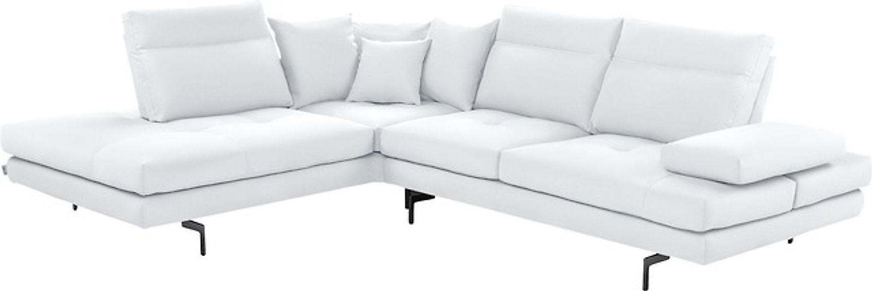 CALIA ITALIA Ecksofa »Toby Wing, Komfortsofa mit Sitzkomfort der Extraklass günstig online kaufen
