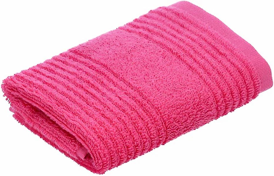 Vossen Waschlappen »Tomorrow«, (3 St.), mit Streifenstruktur günstig online kaufen