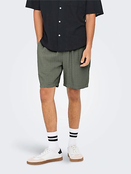 ONLY & SONS Shorts "ONSTEL LINEN LATHAM 0257 SHORTS" günstig online kaufen