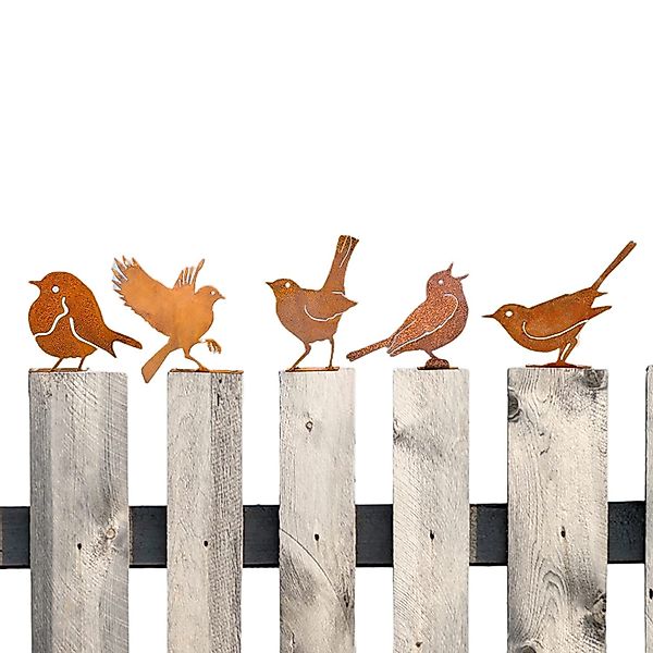 Coonoor Gartenfigur 5 Stück Dekorative Vögel, günstig online kaufen