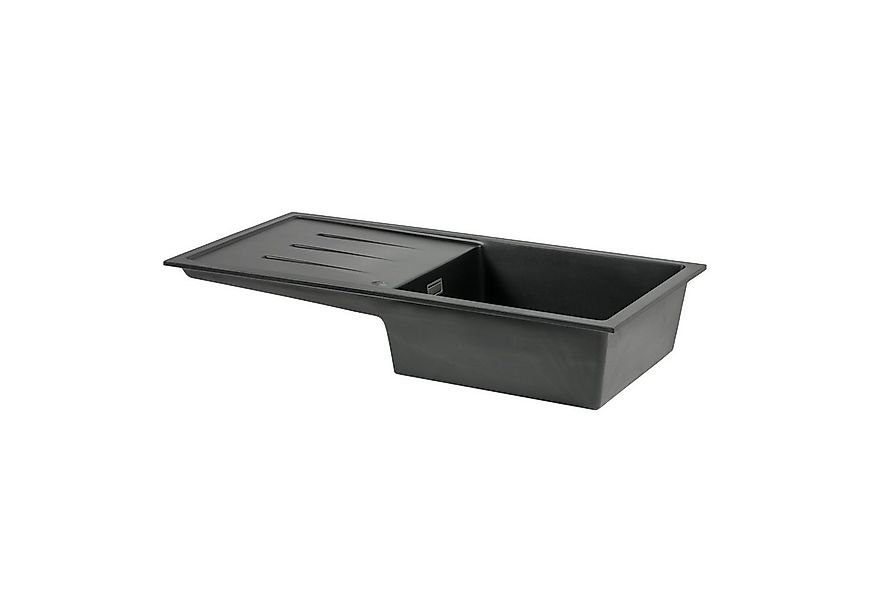 Stabilo Sanitär Einbauspüle Einbauspüle "Havanna" Granit 500x1000x200 Ablag günstig online kaufen