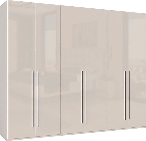 Places of Style Kleiderschrank »Piano, UV lackiert, hochglänzend in beige o günstig online kaufen