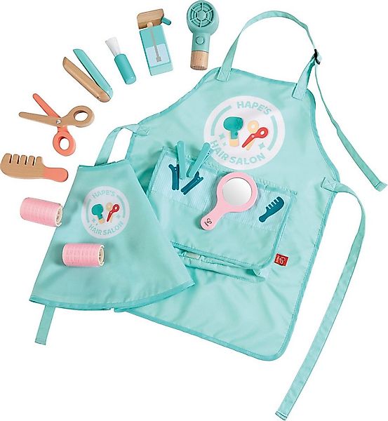 Hape Spielzeug-Frisierkoffer Super stylischer Friseursalon günstig online kaufen