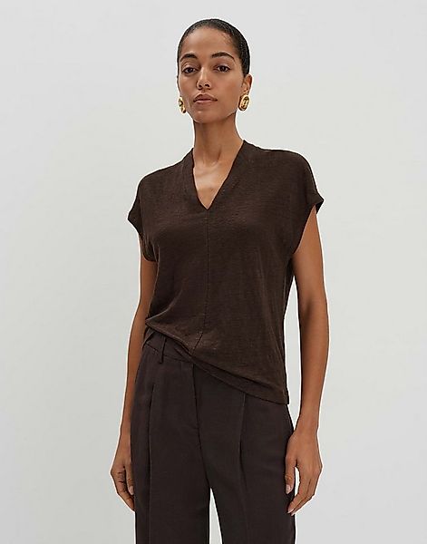 someday Kurzarmshirt KUINN mit tiefen V-Neck günstig online kaufen