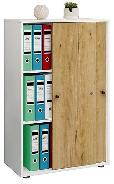 VCM Aktenschrank Büroschrank Aktenschrank Schiebetüren Lona 3fach günstig online kaufen