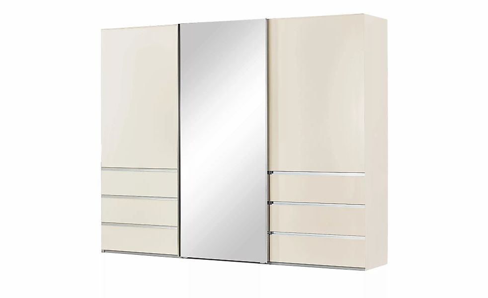 Schwebetürenschrank  3-türig  Mitta ¦ creme ¦ Maße (cm): B: 250 H: 236 T: 6 günstig online kaufen