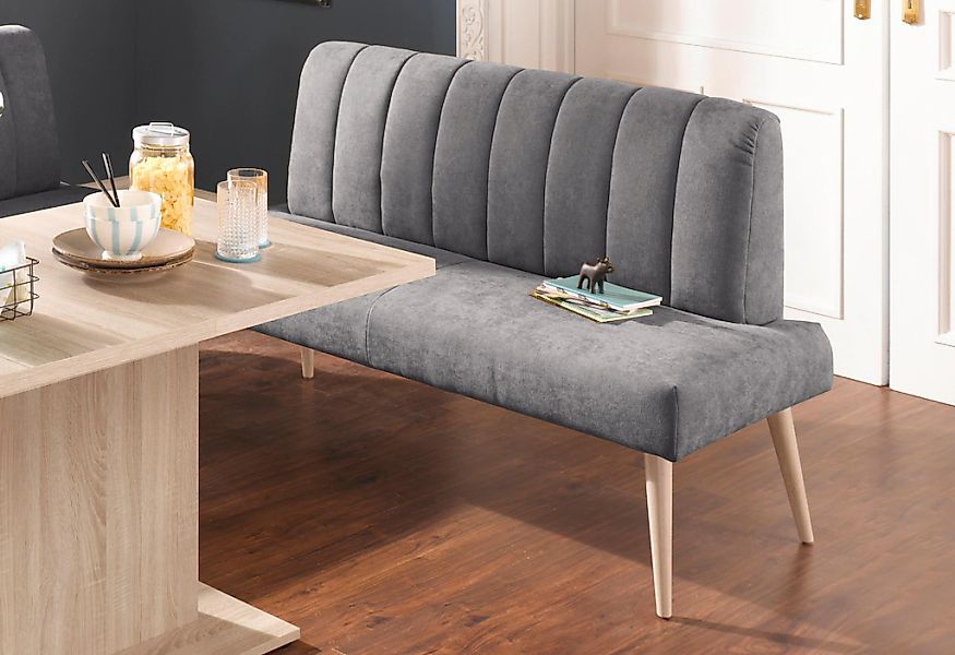 exxpo - sofa fashion Sitzbank "Costa, moderne Rückensteppung, bequem und el günstig online kaufen