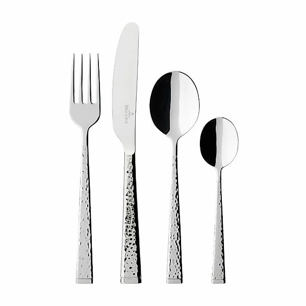 Villeroy & Boch Besteck-Set "Tafelbesteck Blacksmith 24er Set silber" günstig online kaufen