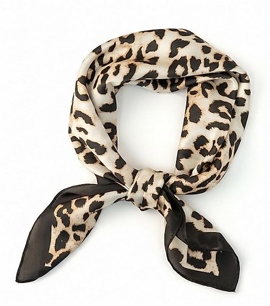 LK Trend & Style Halstuch Quadratischer Leoparden-Schal 70 x 70, trendiger günstig online kaufen