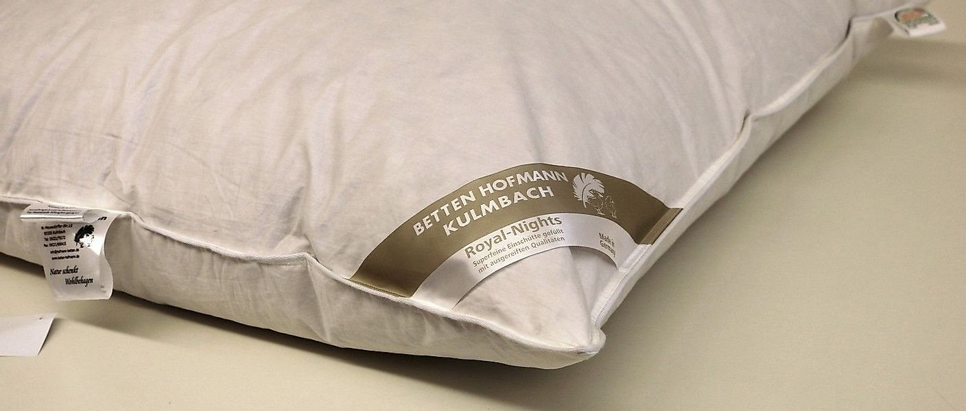 Betten Hofmann Federkopfkissen Betten Hofmann Classic günstig online kaufen