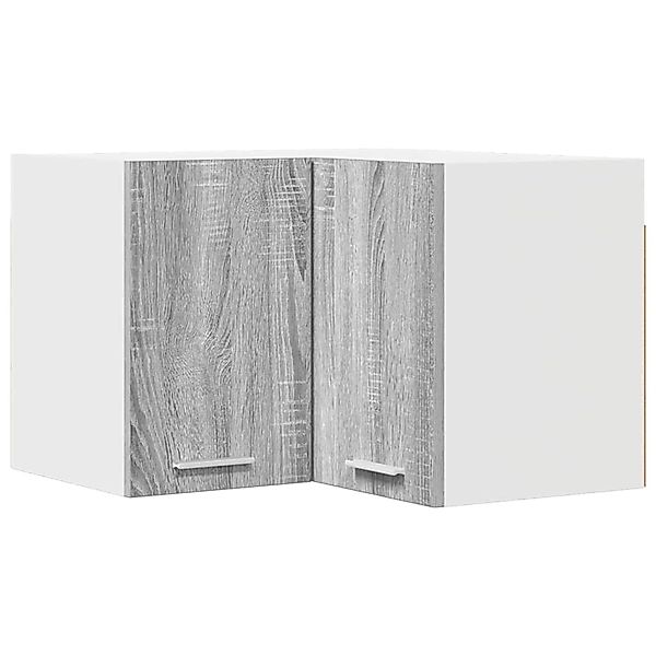 vidaXL Hängeschrank Riga Grau Sonoma und Weiß 57 x 57 x 40 cm 884191 günstig online kaufen