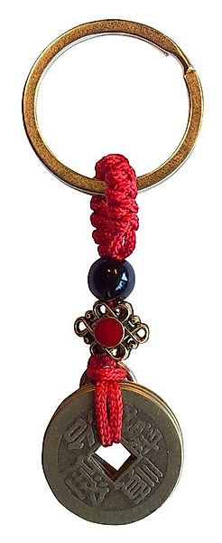 Saraswati Schlüsselanhänger Schlüsselanhänger "Glücksmünze" mit 5 Glücksmün günstig online kaufen