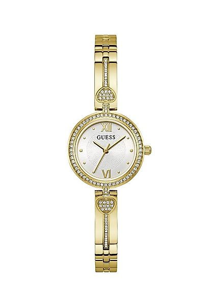 Guess Quarzuhr LOVEY, (1-tlg), Quarz-Analoguhr günstig online kaufen