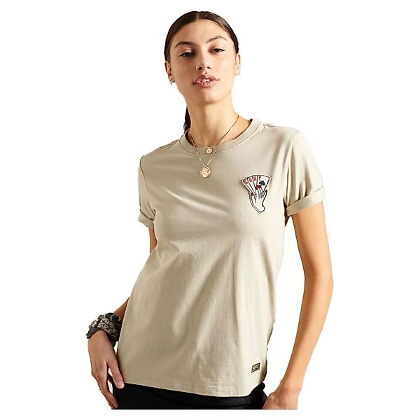 Superdry Military Narrative Kurzarm T-shirt S Monument Grey günstig online kaufen