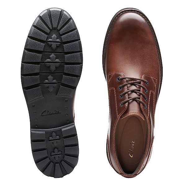 Clarks Batcombe Tie Schnürschuh mit ergonomisch geformtem Cushion Plus-Fußb günstig online kaufen