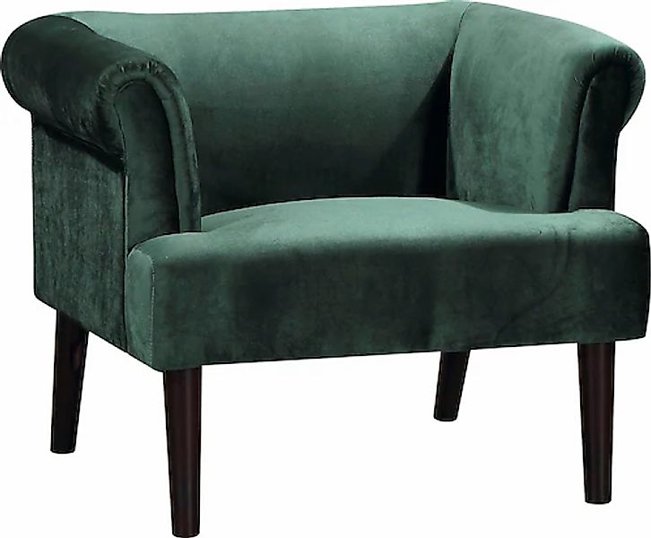 ATLANTIC home collection Sessel »Charlie« Loungesessel mit Wellenunterfeder günstig online kaufen