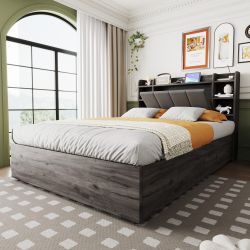 OKWISH Stauraumbett Kinderbett (Hydraulisches Funktionsbett 140x200 günstig online kaufen