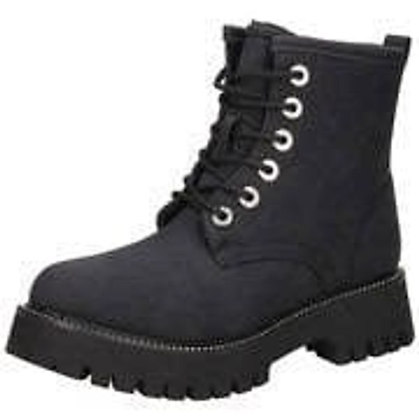 Studio London Schnür Boots Damen schwarz günstig online kaufen