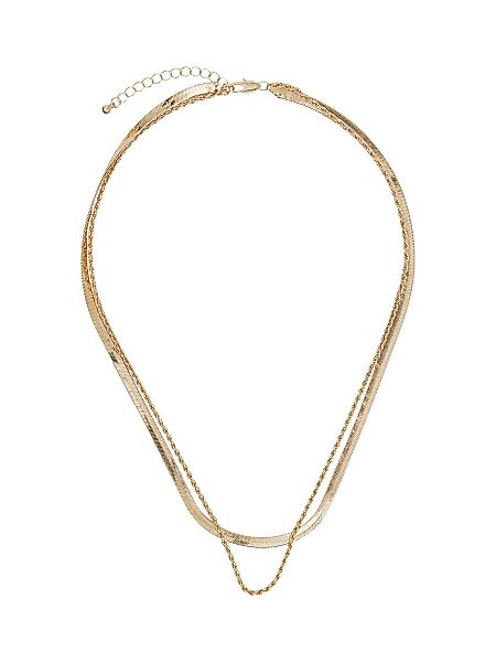 VILA Mehrreihige Halskette Damen Gold günstig online kaufen