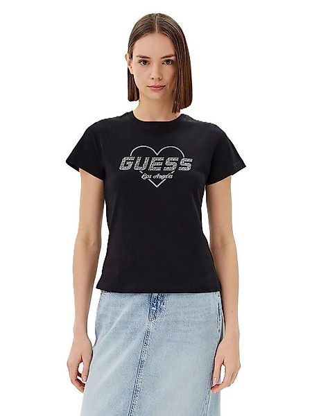 Guess T-Shirt - NARCISO CN T-SHIRT - Kurzarmshirt - mit GUESS Logo auf der günstig online kaufen