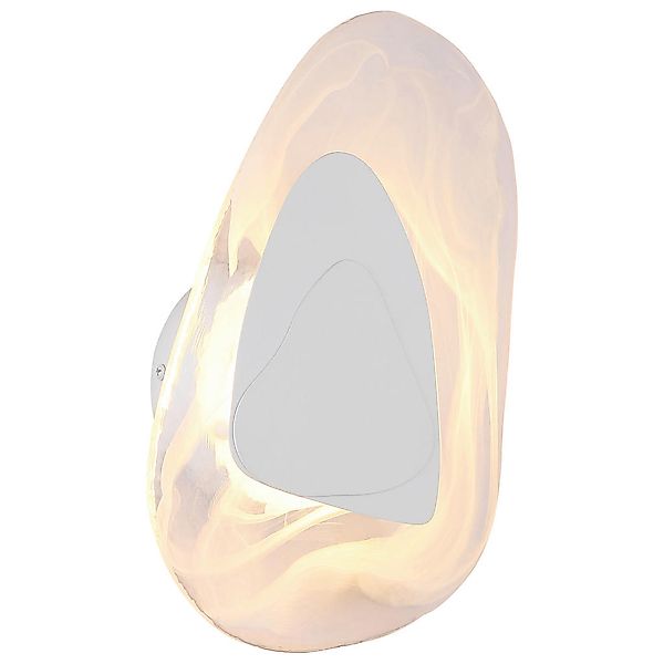 GLOBO LED-Wandleuchte DORSEY 78411W weiß klar Metall B/H: ca. 20,3x31,5 cm günstig online kaufen