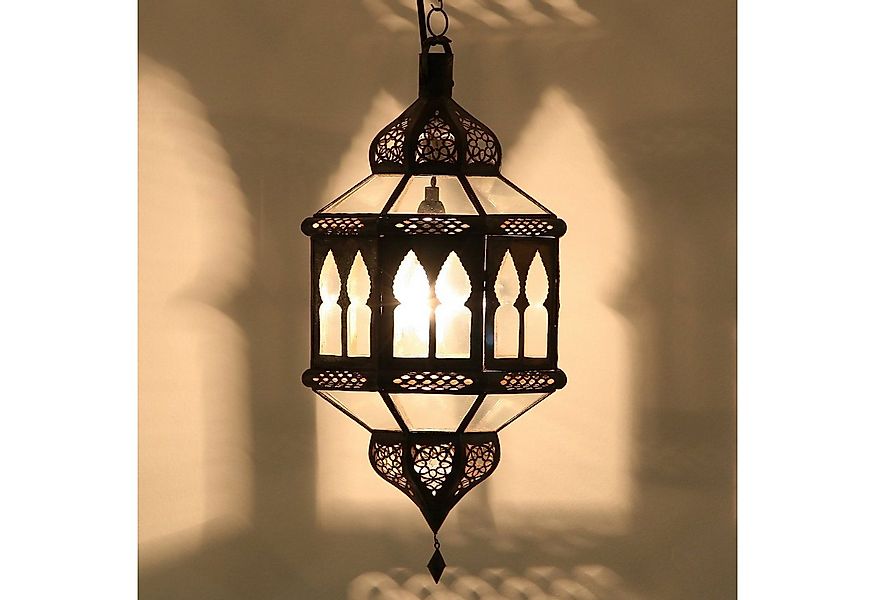 Casa Moro Hängeleuchte Orientalische Lampe Trombia Biban Transparent, ohne günstig online kaufen