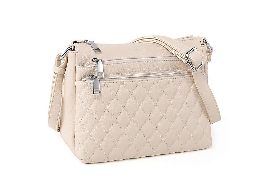 TAN.TOMI Umhängetasche Mittelgroß Kreuztasche Damen Retro Mode Handtasche, günstig online kaufen