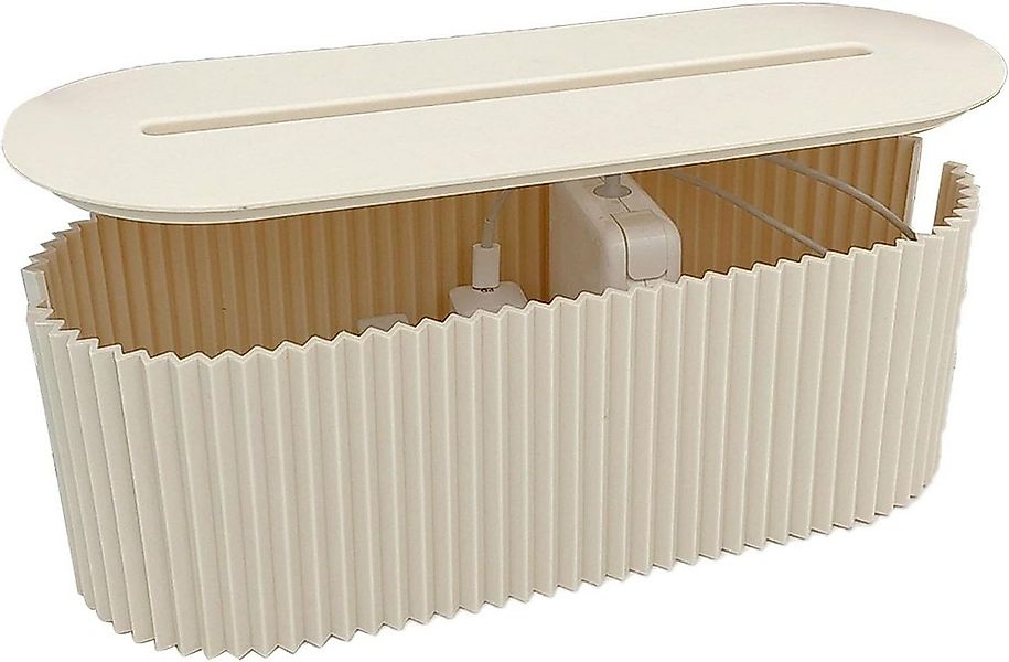 Refined Living Kabelbox Kabelmanagement-Box, Kabel-Organizer-Box, Steckdose günstig online kaufen