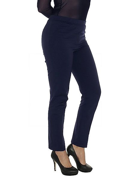 SYS Schlupfchinohose Stoffhose Damen Chinohose Slim Fit Lange Schlupfhose C günstig online kaufen