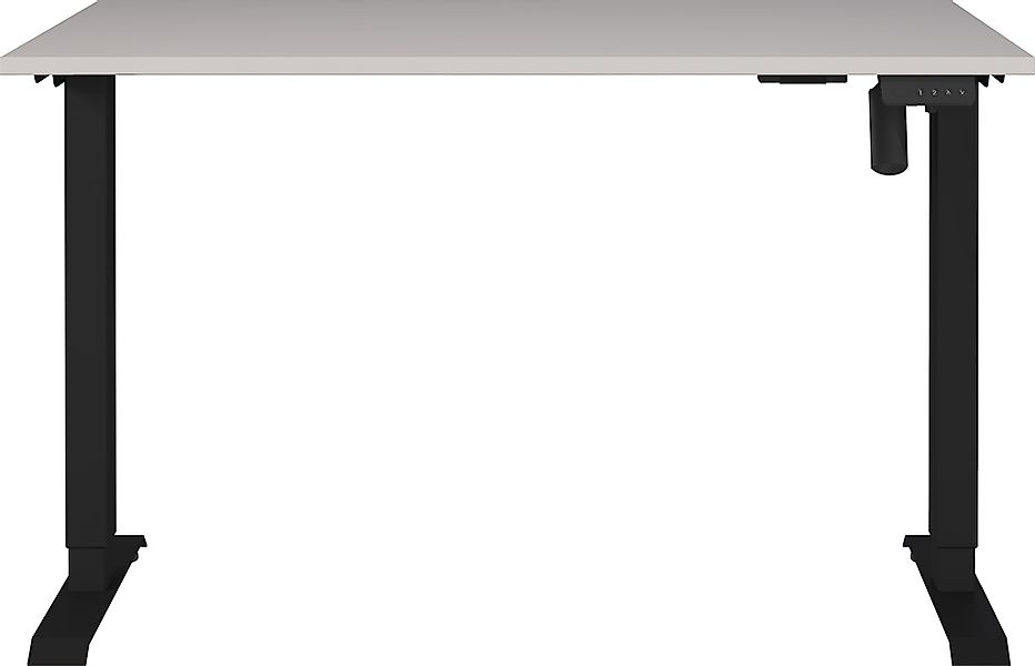 GERMANIA Schreibtisch "Boras, elektrisch höhenverstellbar" Breite 120/140/1 günstig online kaufen