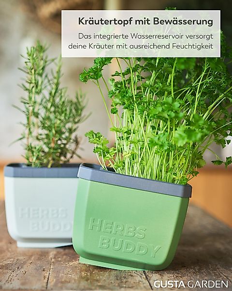 Gusta Garden Kräutertopf KRÄUTERFREUND (Einzelprodukt, Einzelprodukt) günstig online kaufen