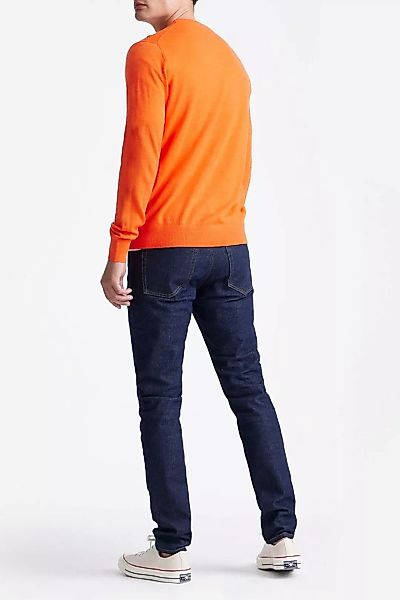 King Essentials The John Pullover Merino Orange - Größe XXL günstig online kaufen