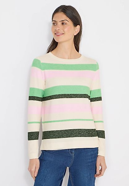 Cecil Langarmshirt aus strecthigem Viskosematerial günstig online kaufen