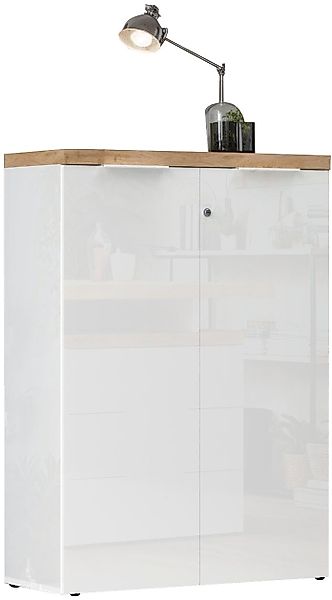 OTTO home Aktenschrank "Easy H 115 cm, Büroschrank, Mehrzweckschrank mit 2 günstig online kaufen