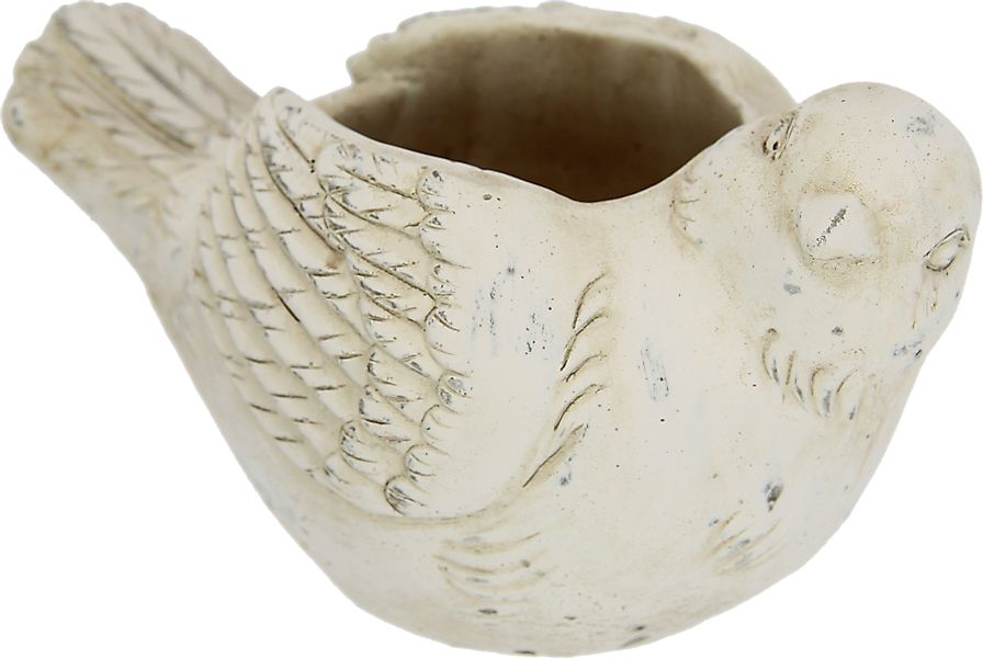 I.GE.A. Pflanzkübel Zement-Pflanztopf Vogel (1 St), günstig online kaufen