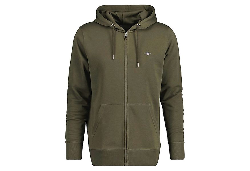 Gant Sweatshirt Herren Sweatjacke Baumwolle günstig online kaufen